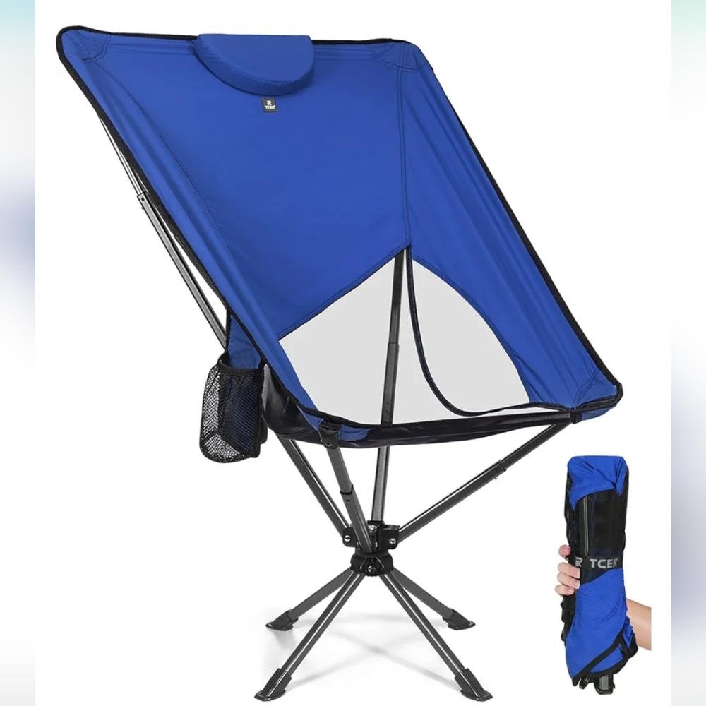 **SOLD**TCEK Swivel Camping Chair